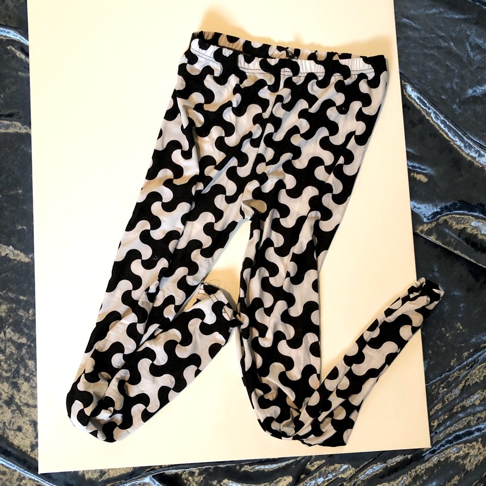 Funky circus leggings